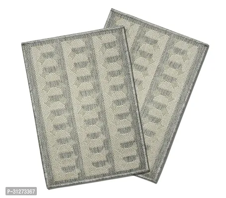 Designer Antislip Polyester Printed Door Mats For Kitchen Bathroom And Door Pack Of 2