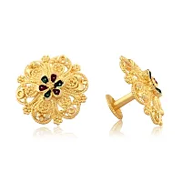 Vivastri's GoldenAlloy  Studs Earrings For Women-thumb1