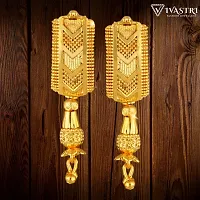 Golden Brass  Drop Earrings Earrings For Women-thumb1