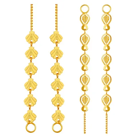 VIVASTRI Alloy Ear Cuff Earrings For Women