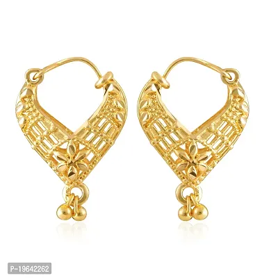 VIVASTRI Golden Alloy  Drop Earrings Earrings For Women-thumb4