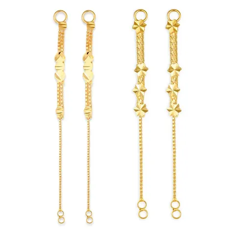 VIVASTRI Alloy Ear Cuff Earrings For Women