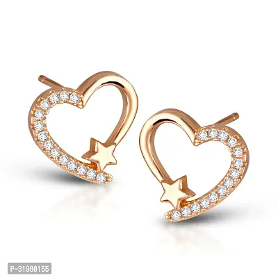 Stylish Golden Alloy Earrings For Women-thumb2