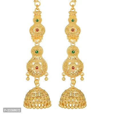 Stylish Golden Alloy Earring For Women-thumb0