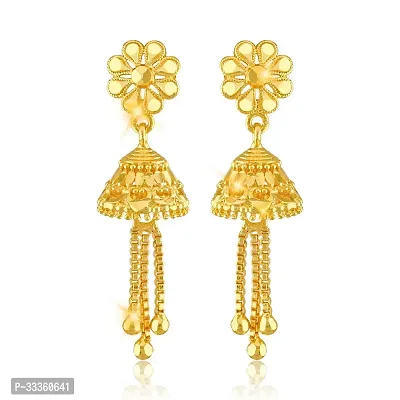 Stylish Golden Alloy Earring For Women-thumb0