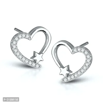 Stylish Silver Alloy Earrings For Women-thumb2