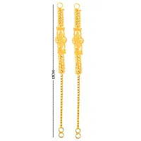 VIVASTRI Golden  Alloy  Hoop Earrings Earrings For Women-thumb2