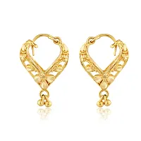 VIVASTRI Golden Alloy  Drop Earrings Earrings For Women-thumb1