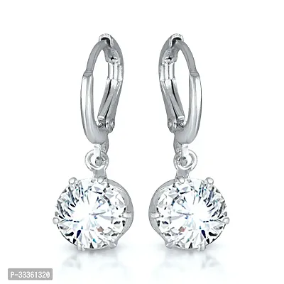 Stylish Silver Alloy Earring For Women-thumb0