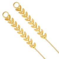 VIVASTRI Golden Alloy  Hoop Earrings Earrings For Women-thumb3