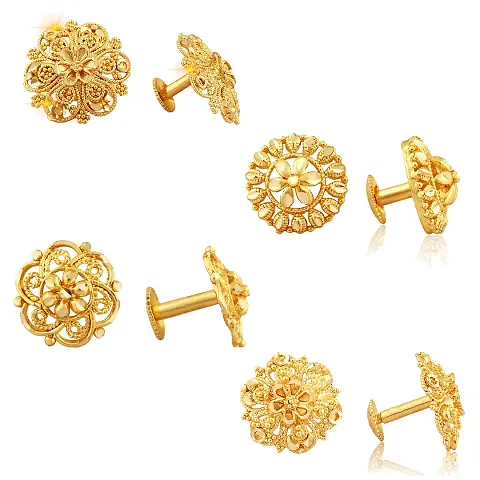 Alloy STUD Earring Combo (4 Pair Earrings )