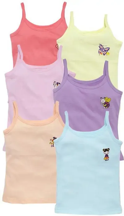 Cotton Camisole/Slip Innerwear For Girls Combo Packs