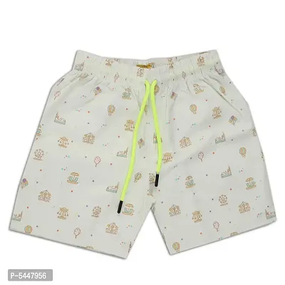 Kids Lounge Short With Elasticated Waist And Drawstring