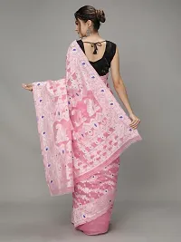 NEELHARI Women's bsnarasi kanjivaram latest and most trendy saree with blouse piece (PINK)-thumb2
