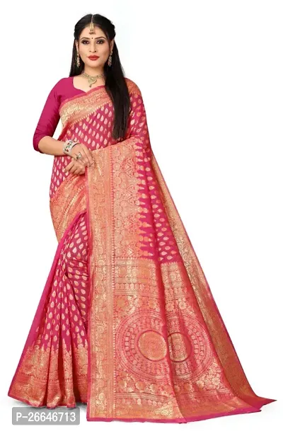 Classic Woven Saree with Blouse piece