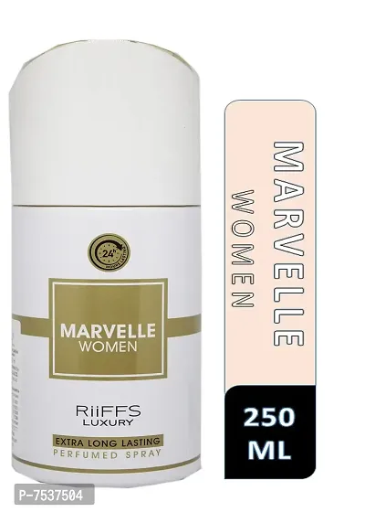 RiiFFS MARVELL Women Deo Extra Long Lasting Perfumed Body Spray For Women 250 ml-thumb2