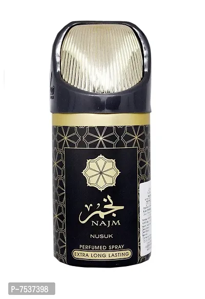 NUSUK NAJAM Deo Perfumed Body Spray For Men  Women 250 ml