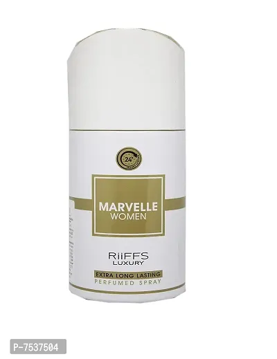 RiiFFS MARVELL Women Deo Extra Long Lasting Perfumed Body Spray For Women 250 ml-thumb0
