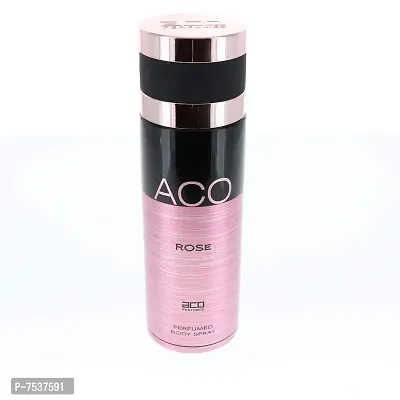 aco perfume Rose Perfumed Body Spray, 200ml