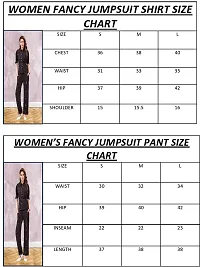 Trendy Feminine Jumpsuit For Women's/Girls Dress Set-thumb1