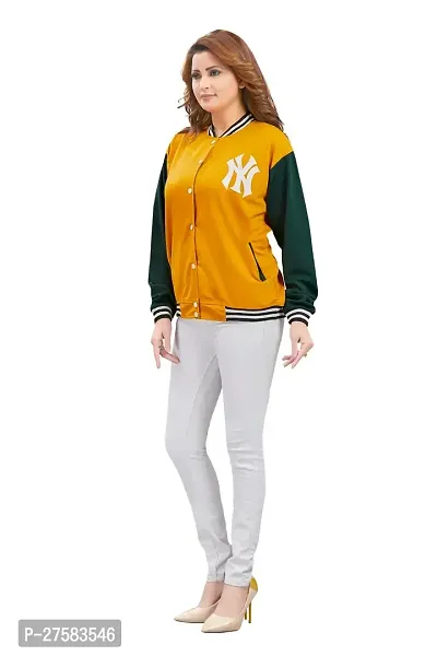 Premium Bomber Jacket For Women's  Girls-thumb2