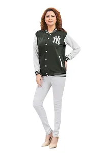 Premium Bomber Jacket For Women's  Girls-thumb1