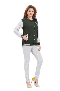 Premium Bomber Jacket For Women's  Girls-thumb3