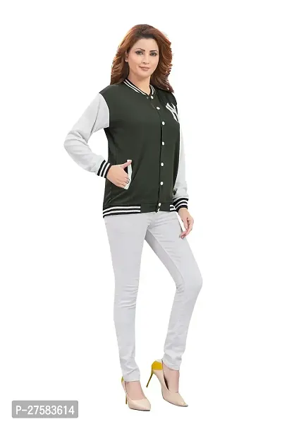 Premium Bomber Jacket For Women's  Girls-thumb4