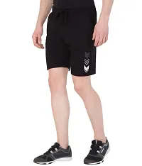 Men's Stylish Printed Cotton Shorts for Sports and Gym-thumb1