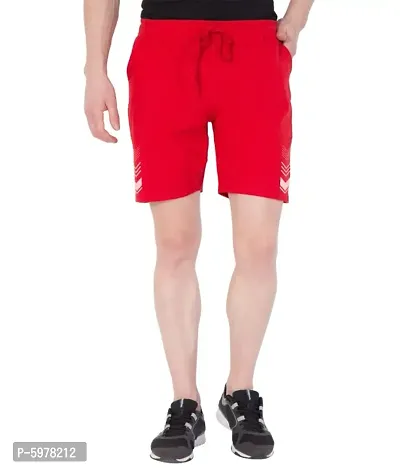 Men's Stylish Printed Cotton Shorts for Sports and Gym