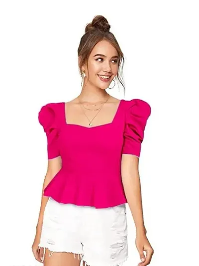 Elegant Solid Top For Women, Pack Of 1