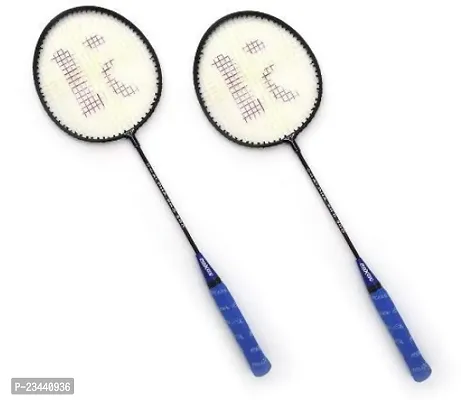 KOBRO Single Shaft Racket 2 Piece Badminton With 1 Piece Nylon Shuttle Badminton Kit ()-thumb2