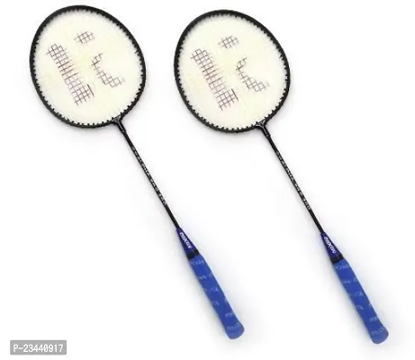 KOBRO Single Shaft Racket 2 Piece Badminton With 3 Piece Nylon Shuttle Badminton Kit ()-thumb2