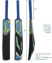 Plastic bat   Plastic bat full size   Blaster Plastic bat for tennis ball PVC Plastic Cricket  Bat (750-800 g)-thumb1