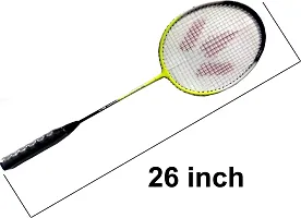 2000 Aluminum Body Light Weight Badminton Racket Badminton Kit ()-thumb1