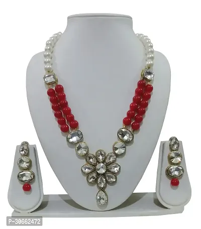 Handicraft Kundan Jewelry Set For Women-thumb0