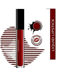 Red and Maroon Colour Waterproof Liquid  Lipstick-thumb2