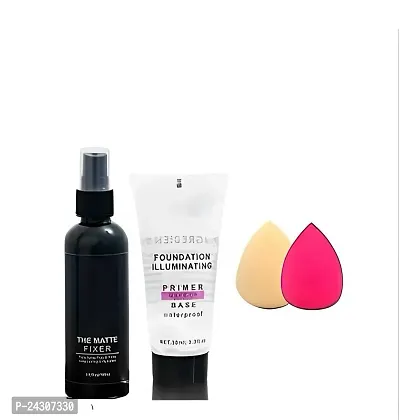 Mini Face Makeup Combo Fixer Primer and 2 Piece Makeup Blunder