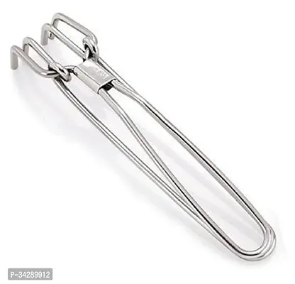 First front Stainless Steel Wire Pakkad Tong and Multicolour,(Pack of 1)-thumb0