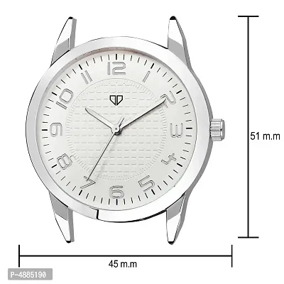Silver Analog Watches For Men-thumb3