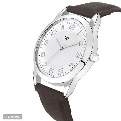 Silver Analog Watches For Men-thumb2