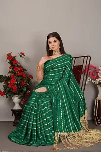 Beautiful Art Silk Saree with Blouse piece-thumb3