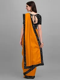 Belt Saree With Velvet Blouse Piece-thumb1