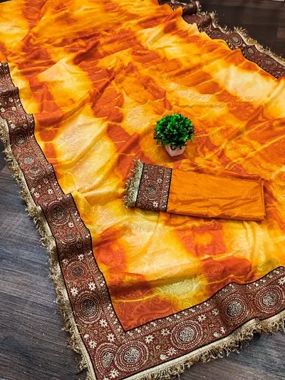 Latest Trendy Shibori Sarees