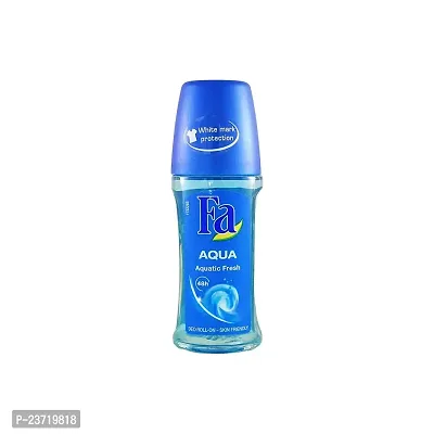 Favon? Fa Aqua Aqua Aquatic Fresh 48h Deodorant Roll On Each 50 mL (Pack of 2)-thumb2