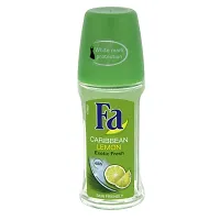 Favon? Fa Caribbean Lemon Roll On Deodrant (Each 50ml) (Pack of 2)-thumb2