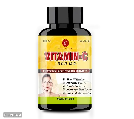 Vitamin C For Glow Skin Ans Immunity Booster -90 Capsules