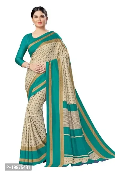 Simran Crush Malgudi Silk Saree, with Crackle Filament with Blouse Piece, Set of 1 (STYLE 16)-thumb0