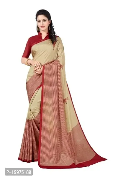 Simran Crush Malgudi Silk Saree, with Crackle Filament with Blouse Piece, Set of 1 (STYLE 65)-thumb0