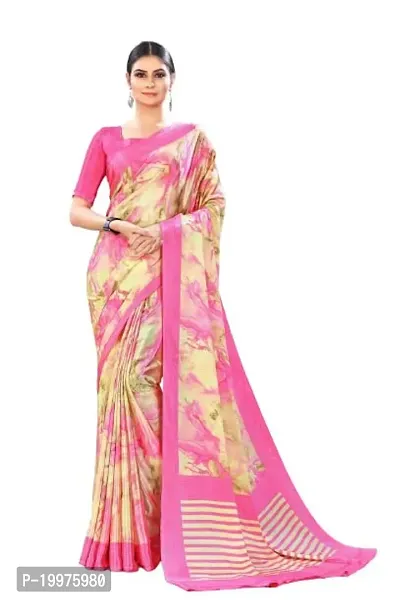 Simran Crush Trishika Silk Saree, Turkey Qwality with Blouse Piece, Set of 1 (PATTERN 33)-thumb0